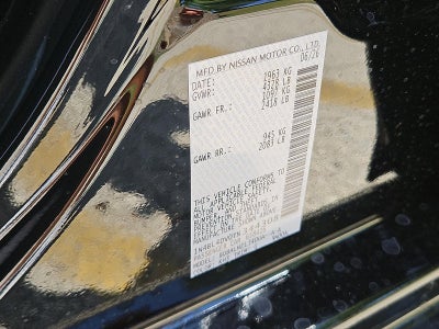 2026 Nissan Altima SV