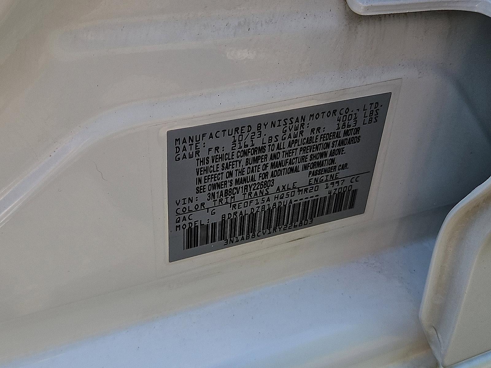 2024 Nissan Sentra SV
