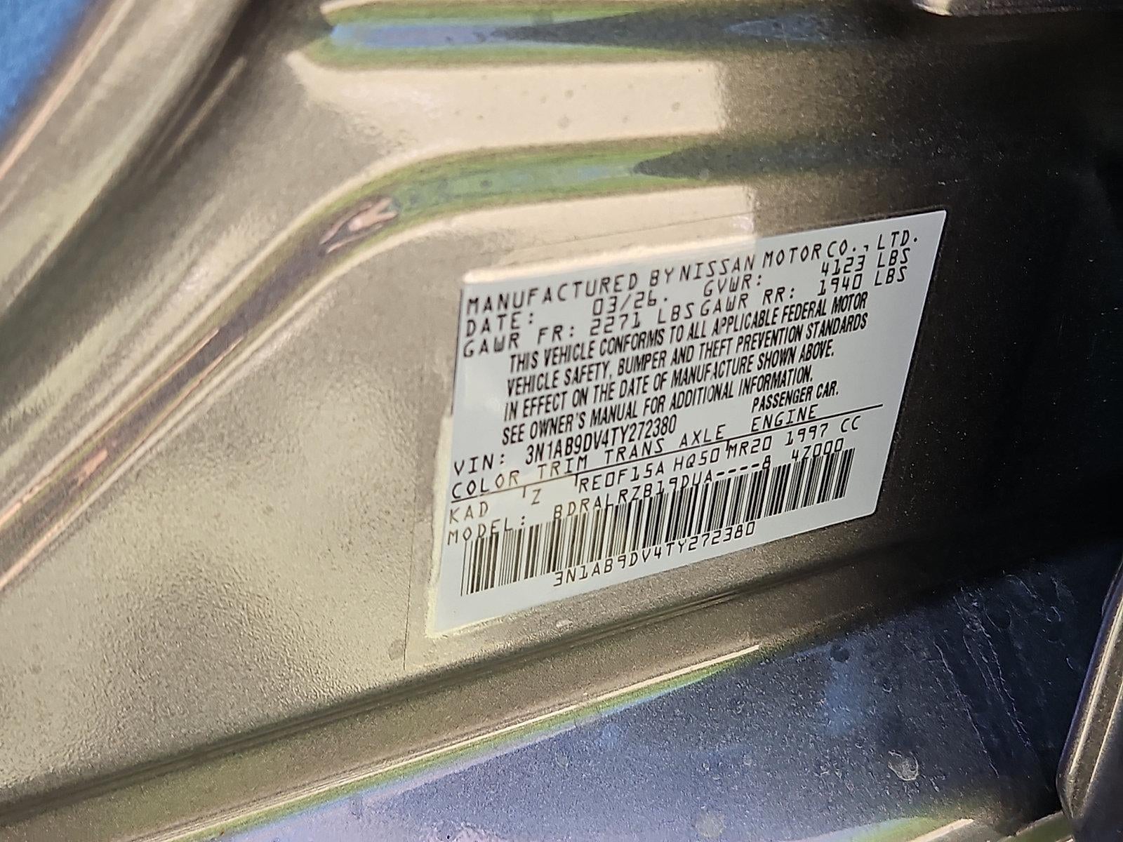 2026 Nissan Sentra SR