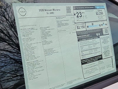 2026 Nissan Murano SL