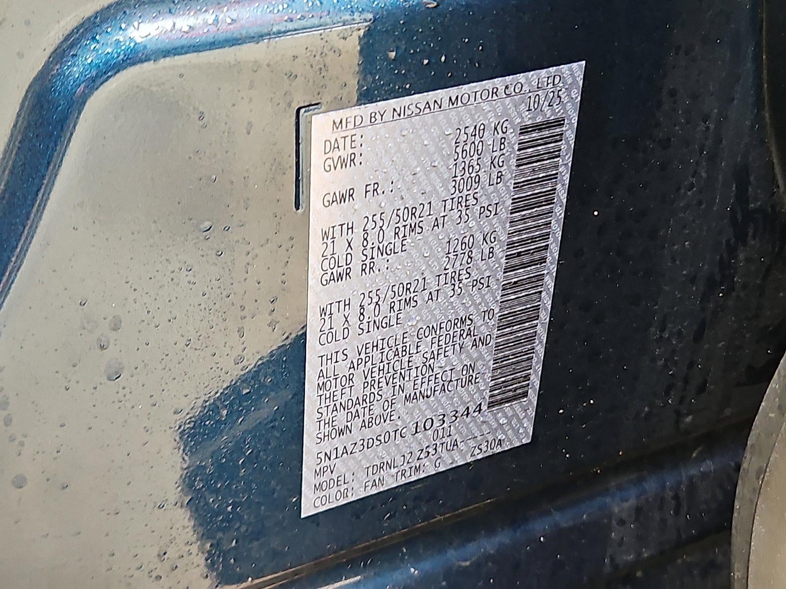 2026 Nissan Murano Platinum