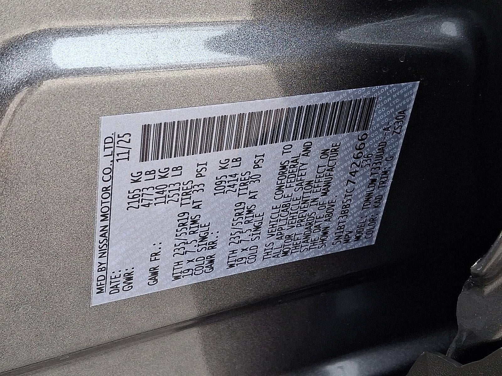 2026 Nissan Rogue 2026.5 AWD Dark Armor