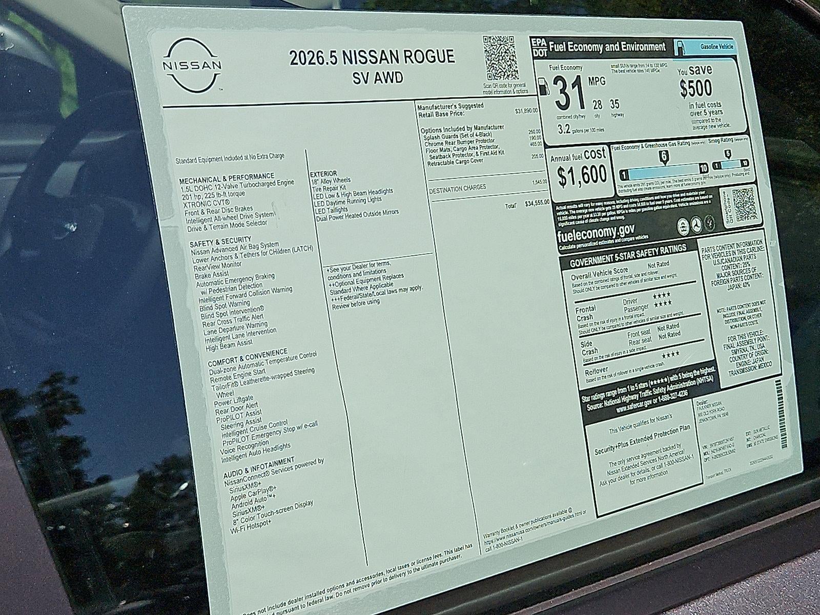 2026 Nissan Rogue SV