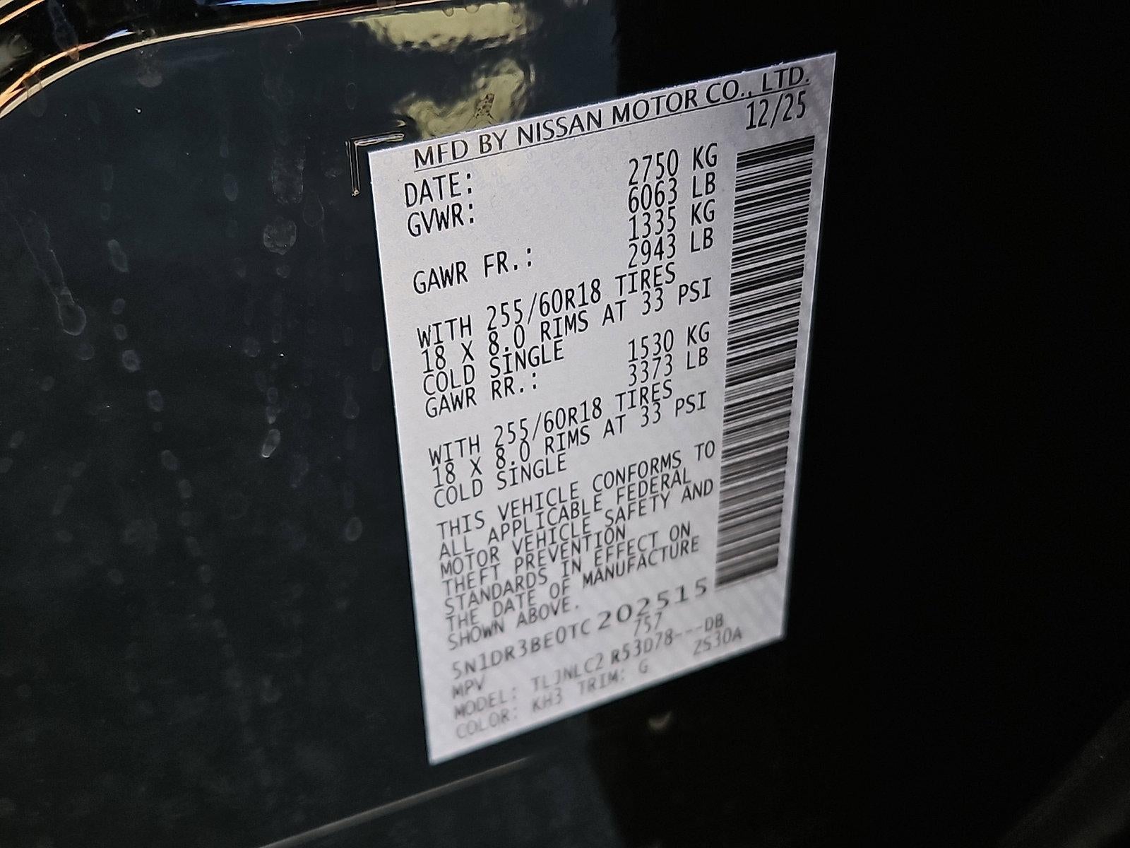 2026 Nissan Pathfinder SV