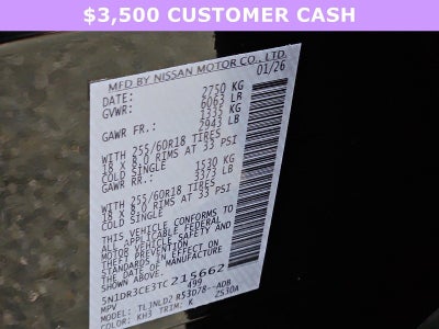 2026 Nissan Pathfinder SL