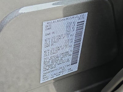 2026 Nissan Pathfinder Platinum