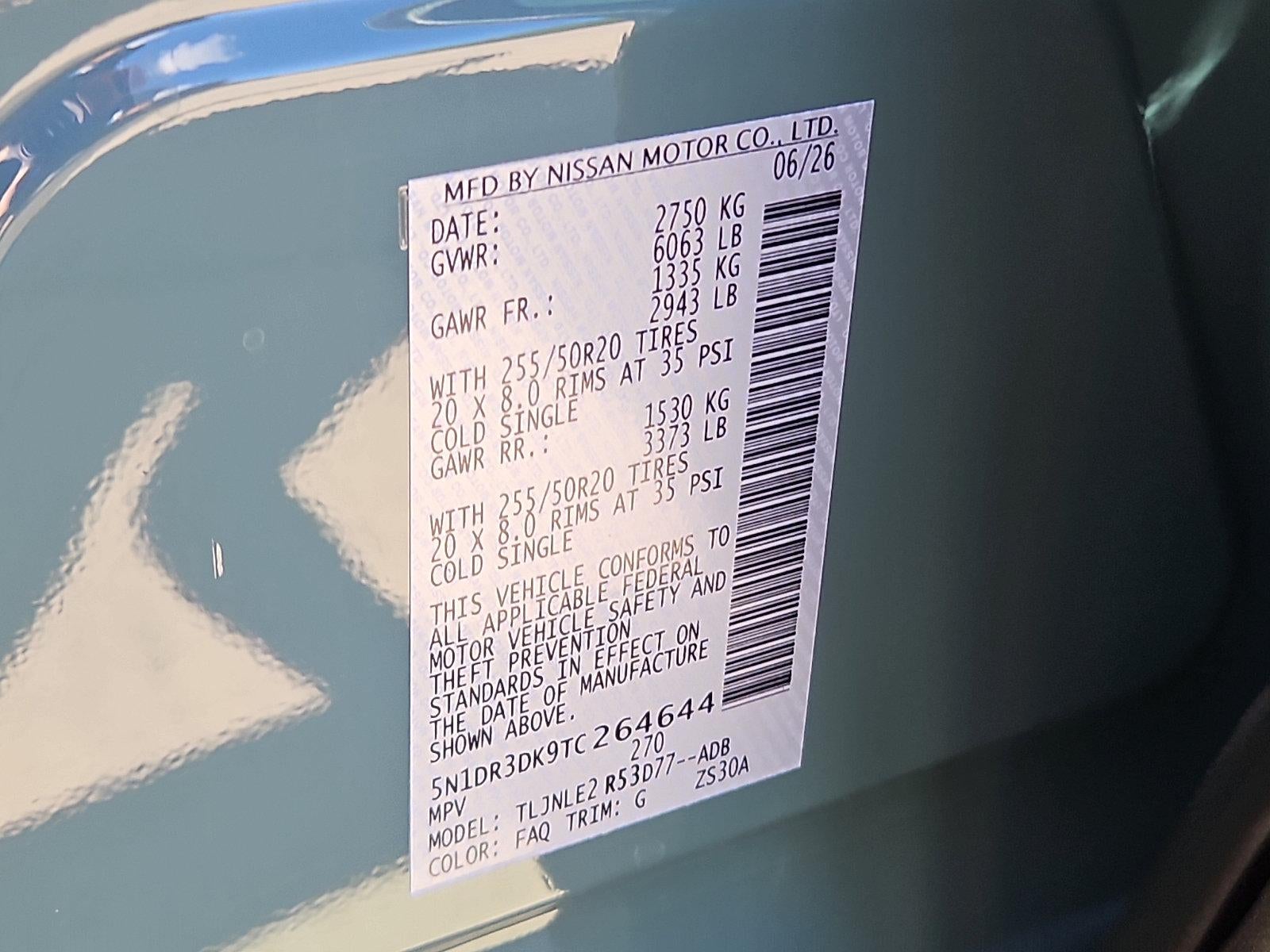 2026 Nissan Pathfinder Platinum