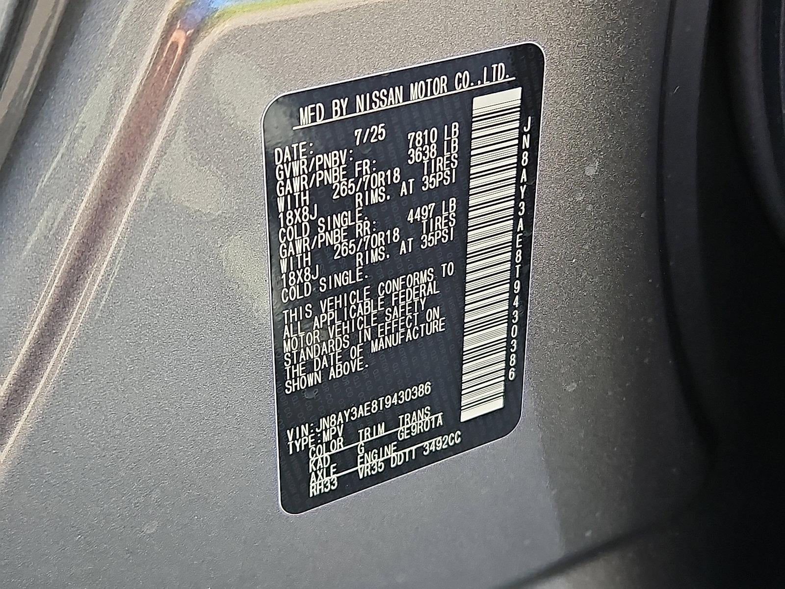 2026 Nissan Armada SV