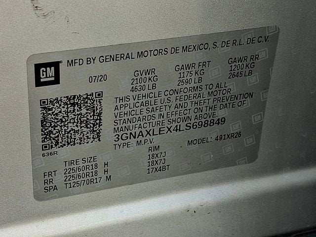 2020 Chevrolet Equinox LT