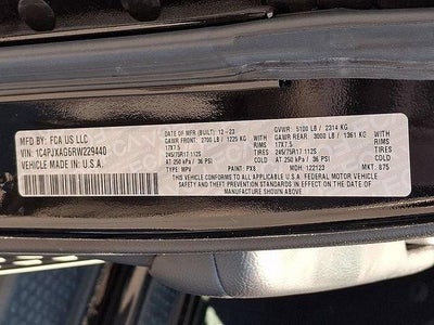2024 Jeep Wrangler Sport 2 Door 4x4