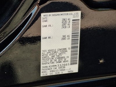 2023 Nissan Altima SR