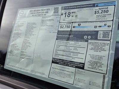 2026 Nissan Frontier Crew Cab PRO-4X®