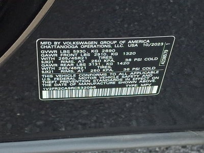 2024 Volkswagen Atlas 2.0T SEL Premium R-Line 4MOTION