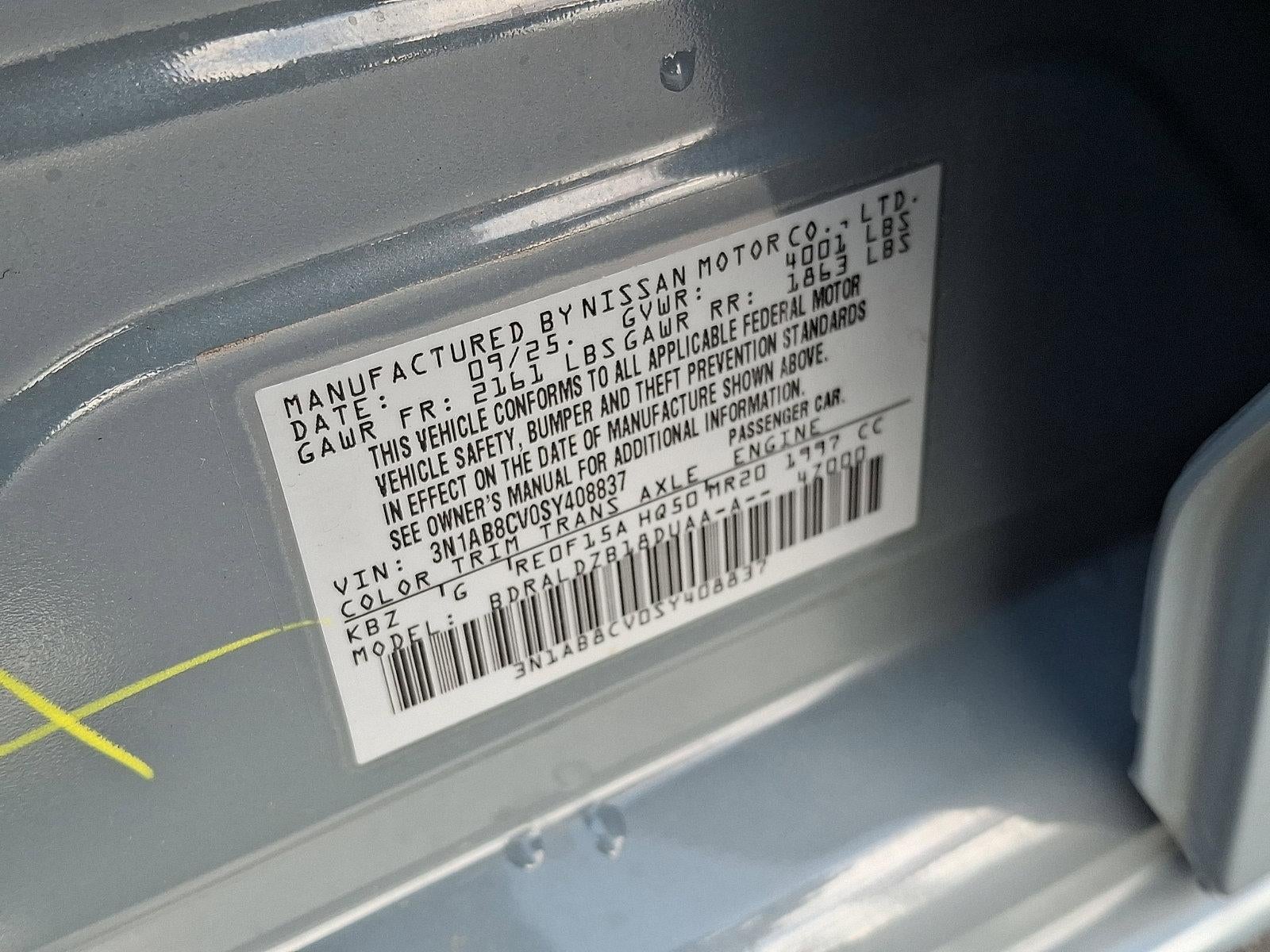 2025 Nissan Sentra SV