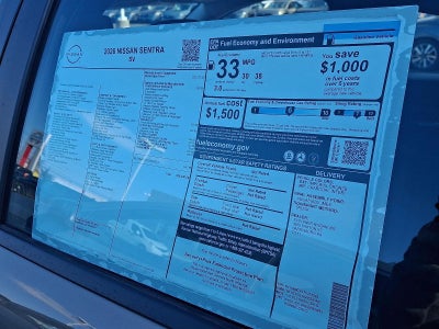 2026 Nissan Sentra SV