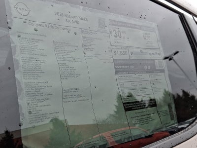 2026 Nissan Kicks SR