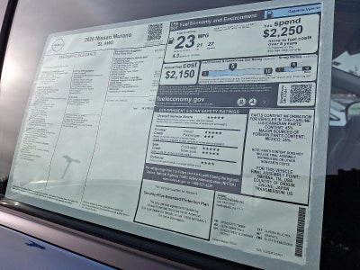 2026 Nissan Murano SL