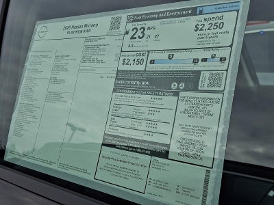 2026 Nissan Murano Platinum