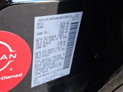 2023 Nissan Pathfinder Rock Creek