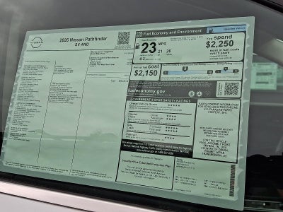 2026 Nissan Pathfinder SV