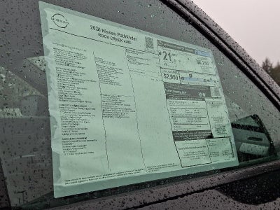 2026 Nissan Pathfinder Rock Creek®