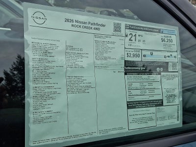 2026 Nissan Pathfinder Rock Creek®