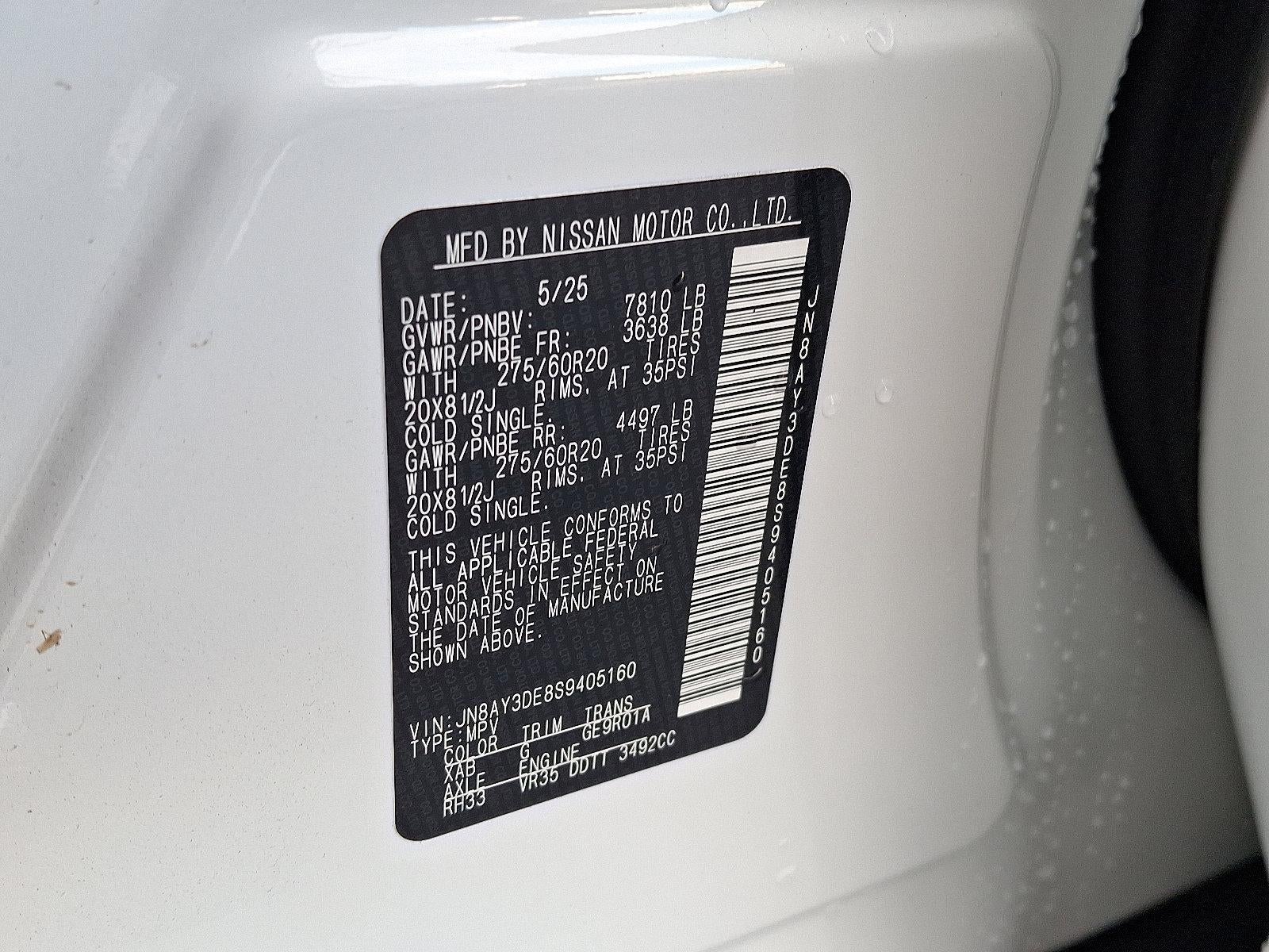 2025 Nissan Armada PRO-4X®