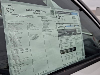 2026 Nissan Rogue SV