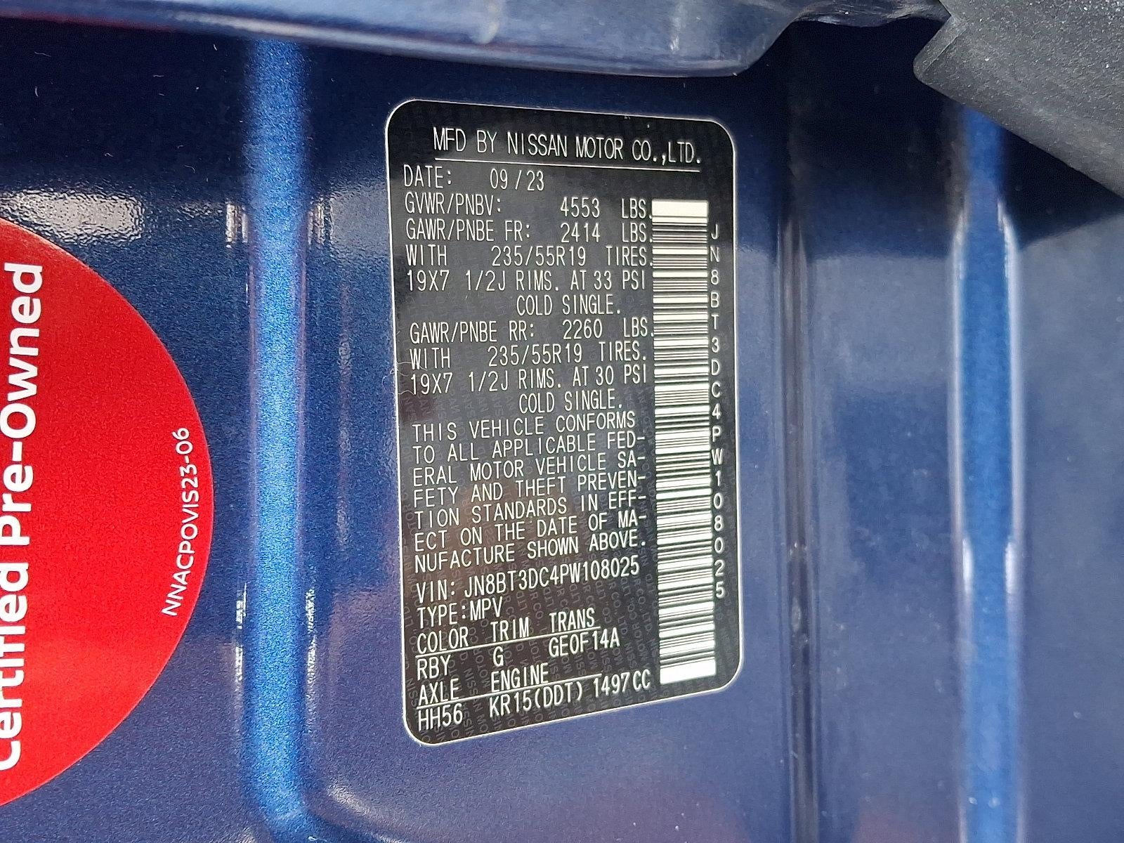 2023 Nissan Rogue Platinum