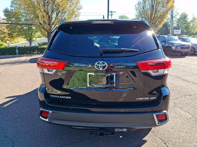 2018 Toyota Highlander Limited V6 AWD (Natl)