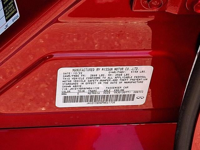 2023 INFINITI Q50 LUXE AWD