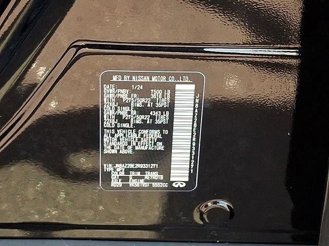 2024 INFINITI QX80 SENSORY AWD