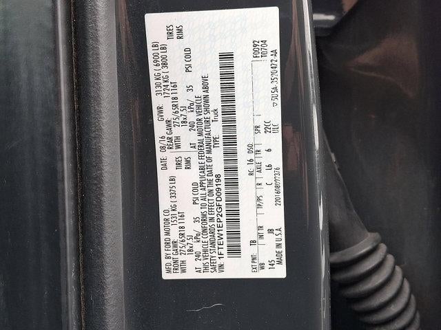 2016 Ford F-150 4WD SuperCrew 5-1/2 Ft Box XLT