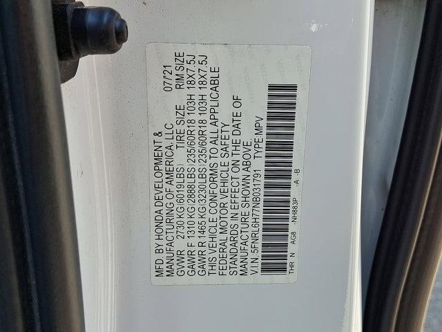 2022 Honda Odyssey EX-L Auto