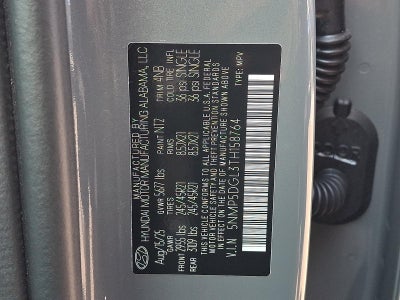 2026 Hyundai SANTA FE Calligraphy AWD