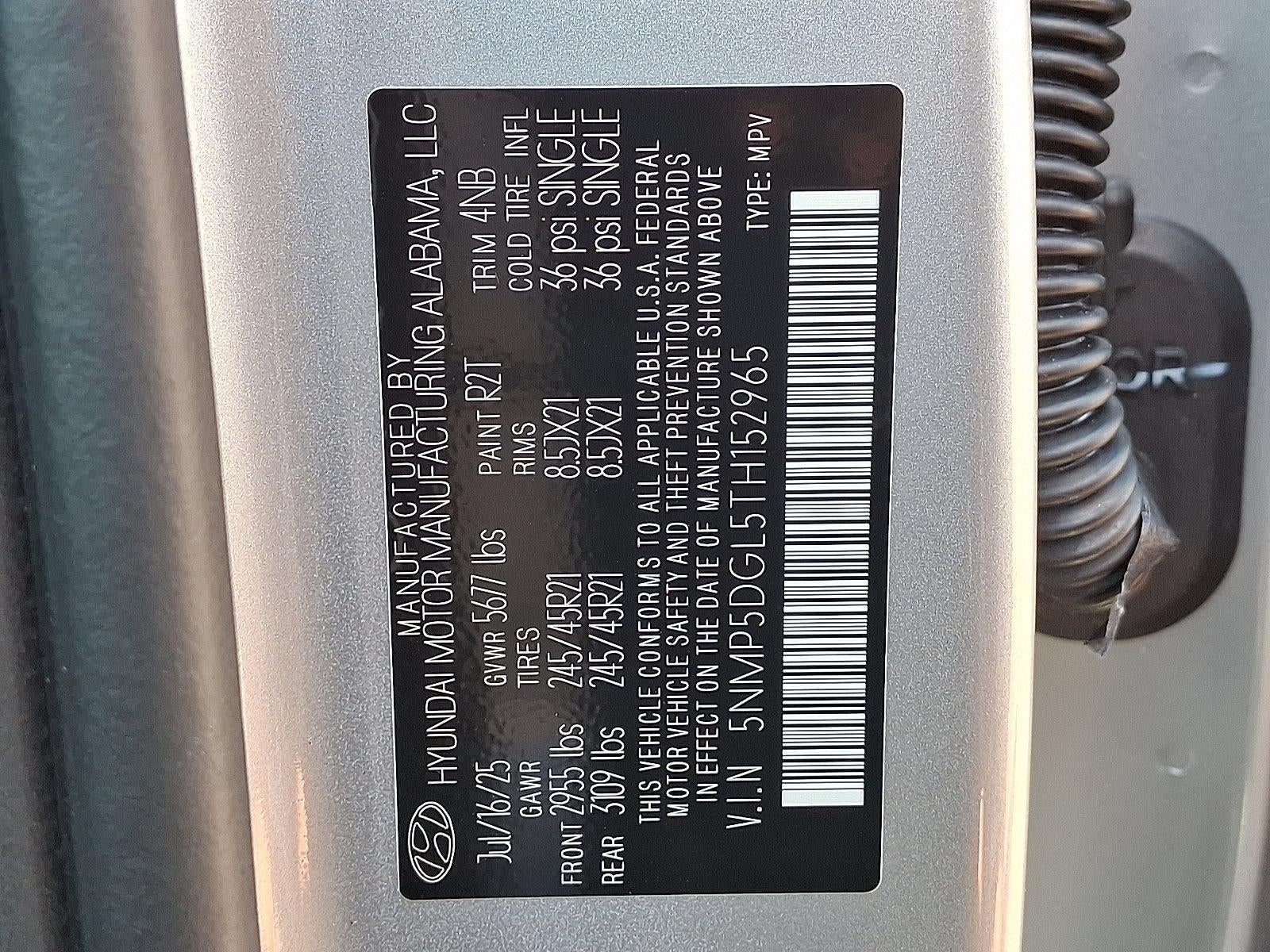 2026 Hyundai SANTA FE Calligraphy AWD