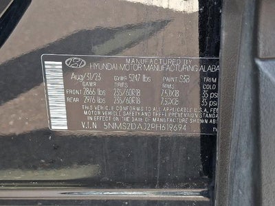 2023 Hyundai SANTA FE SEL AWD