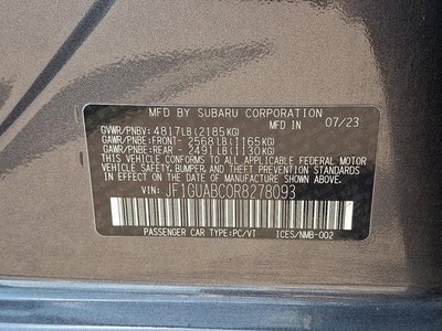 2024 Subaru Impreza AWD