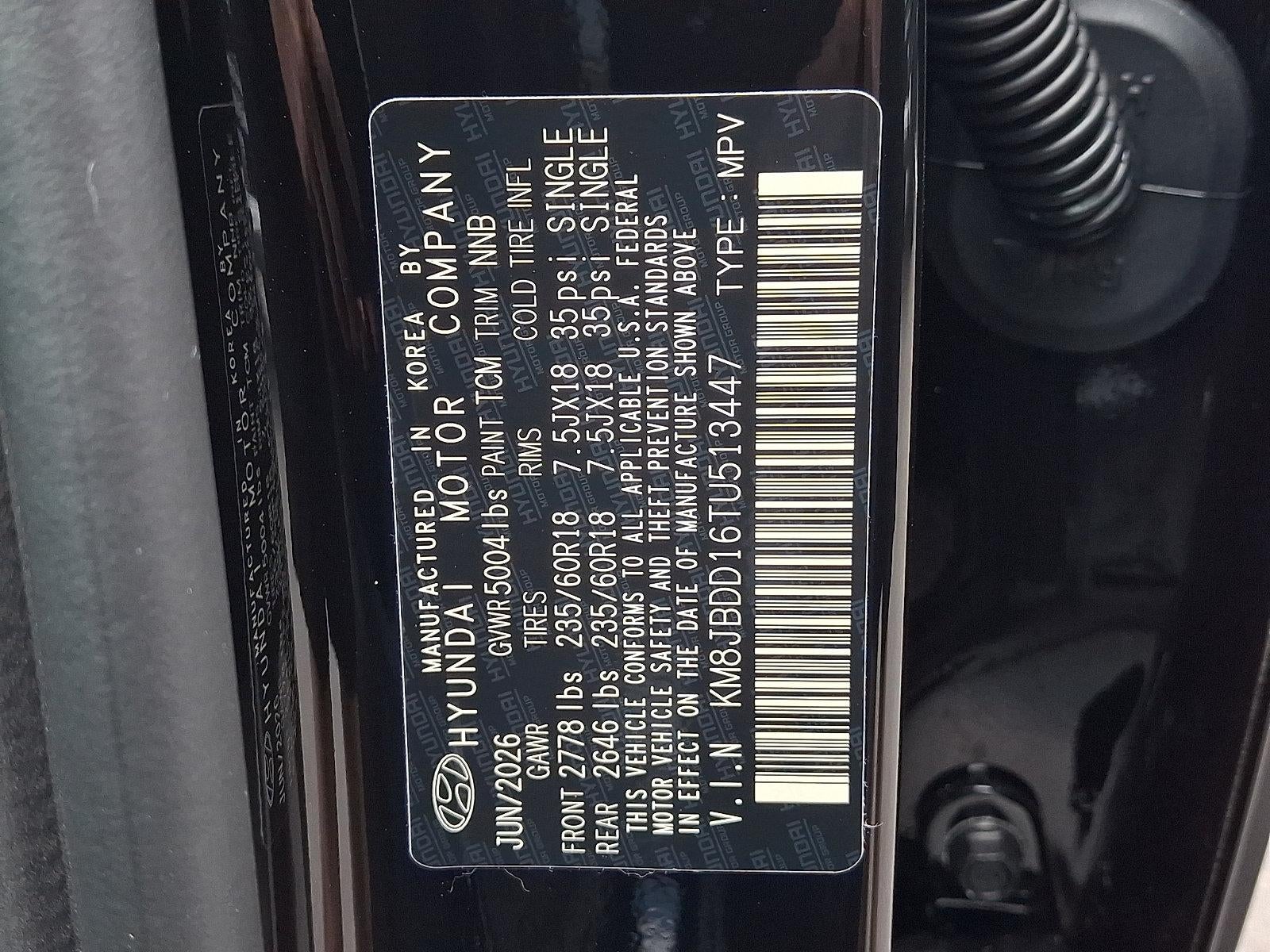 2026 Hyundai TUCSON Hybrid SEL AWD