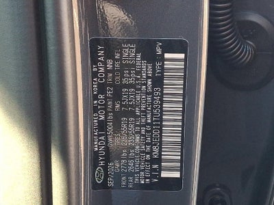2026 Hyundai TUCSON HYBRID Limited