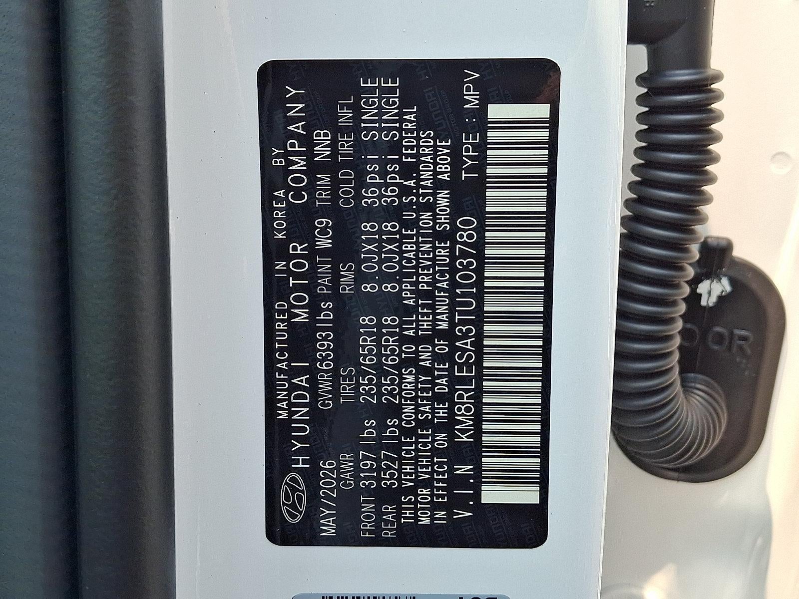 2026 Hyundai Palisade Hybrid SEL 7P