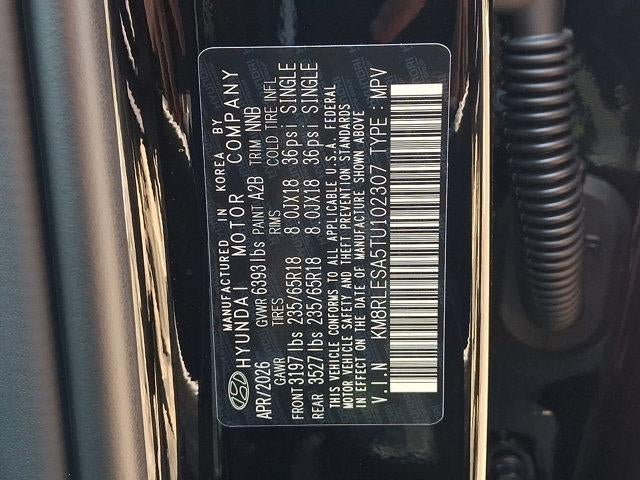 2026 Hyundai Palisade Hybrid SEL 7P