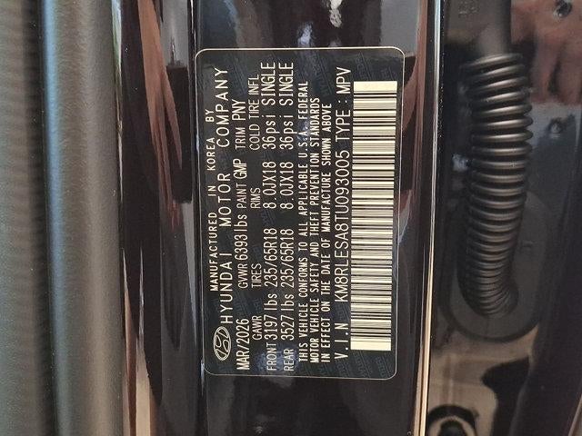 2026 Hyundai Palisade Hybrid SEL 7P