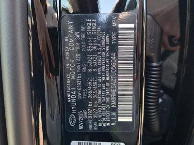 2026 Hyundai Palisade Hybrid Calligraphy