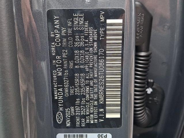 2026 Hyundai PALISADE SEL Premium AWD