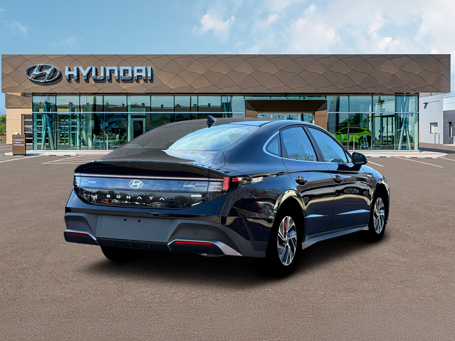2026 Hyundai SONATA Hybrid Blue