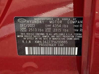 2023 Hyundai SONATA Limited 1.6T