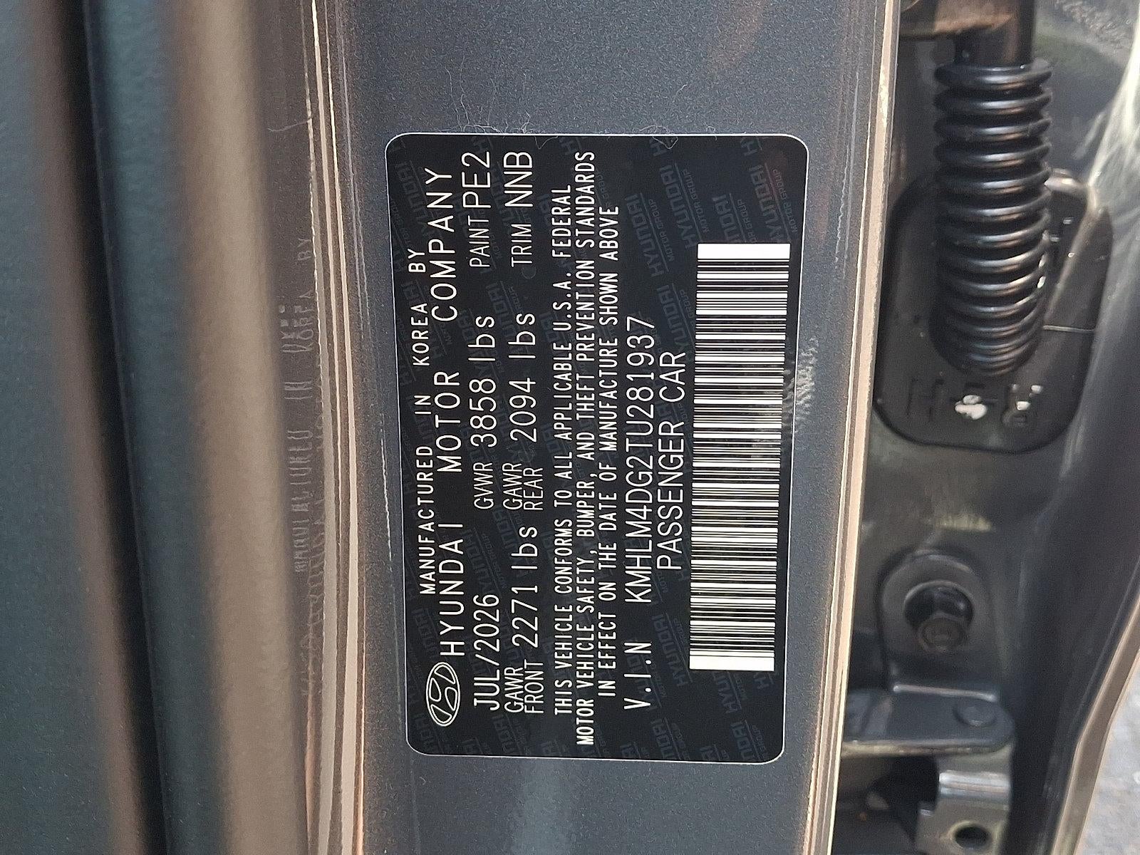 2026 Hyundai ELANTRA SEL Sport Plus