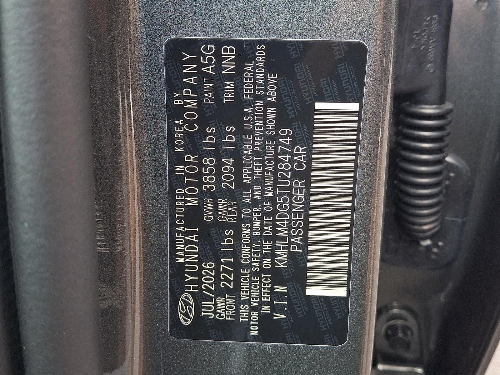 2026 Hyundai ELANTRA SEL Sport Plus