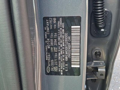 2026 Hyundai ELANTRA SEL Sport Plus